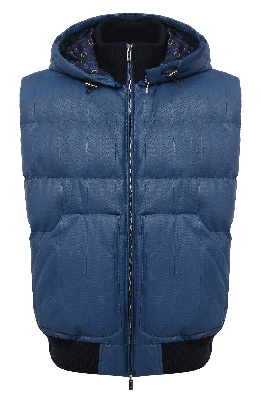 Пуховый жилет ZILLI SPORT, арт. MAU-YD008-SDB00/0001, фото 1