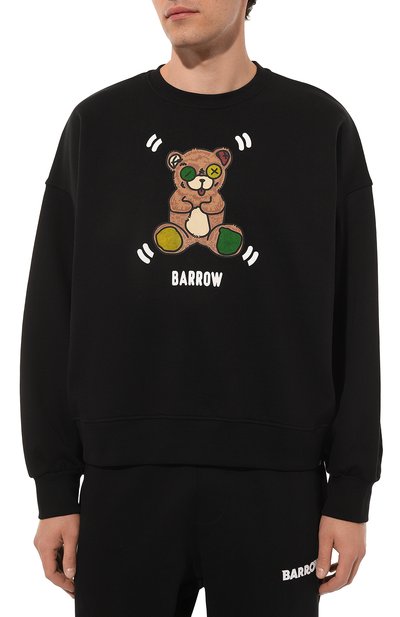 Хлопковый свитшот BARROW, арт. F4BWMASW086, фото 3