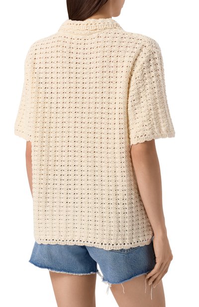 Хлопковый кардиган DUNST, арт. UDSW5B123IV_M-L, фото 4