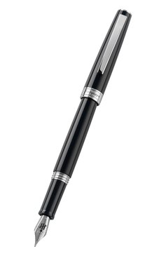 Перьевая ручка MONTEGRAPPA черного цвета, арт. ISA1R1AC | Фото 3 (Материал сплава: Сталь; Региональные ограничения белый список (Axapta Mercury): Не проставлено; Нос: Не проставлено; Ограничения доставки: m-style)