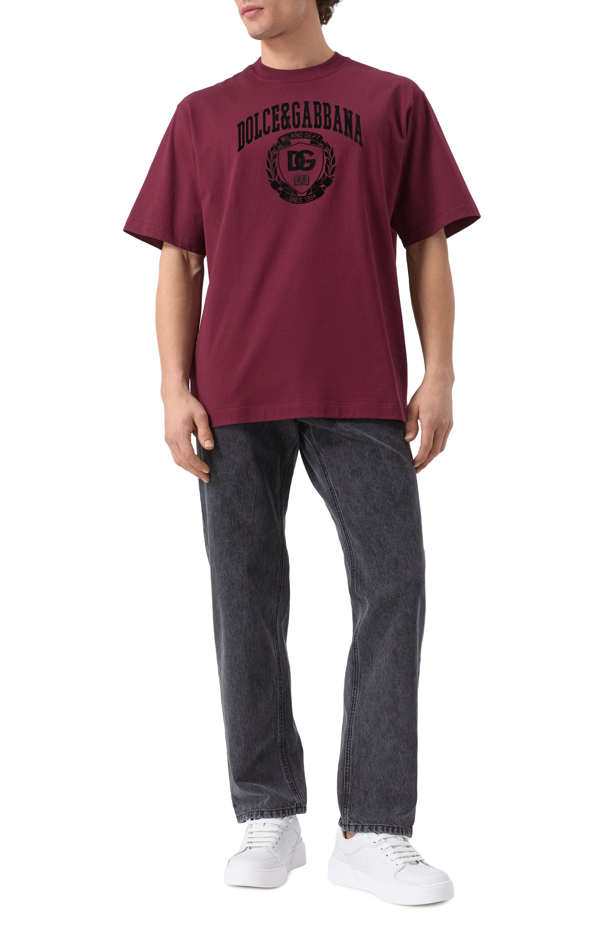 Хлопковая футболка DOLCE & GABBANA, арт. G8SH7T/G702E, фото 2