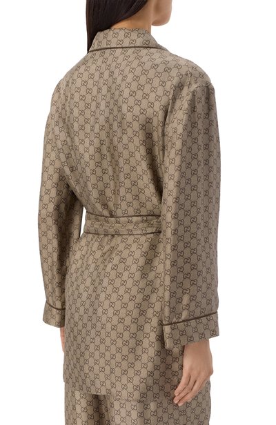 Шелковая блузка GUCCI, арт. 864562/ZAUUN, фото 4