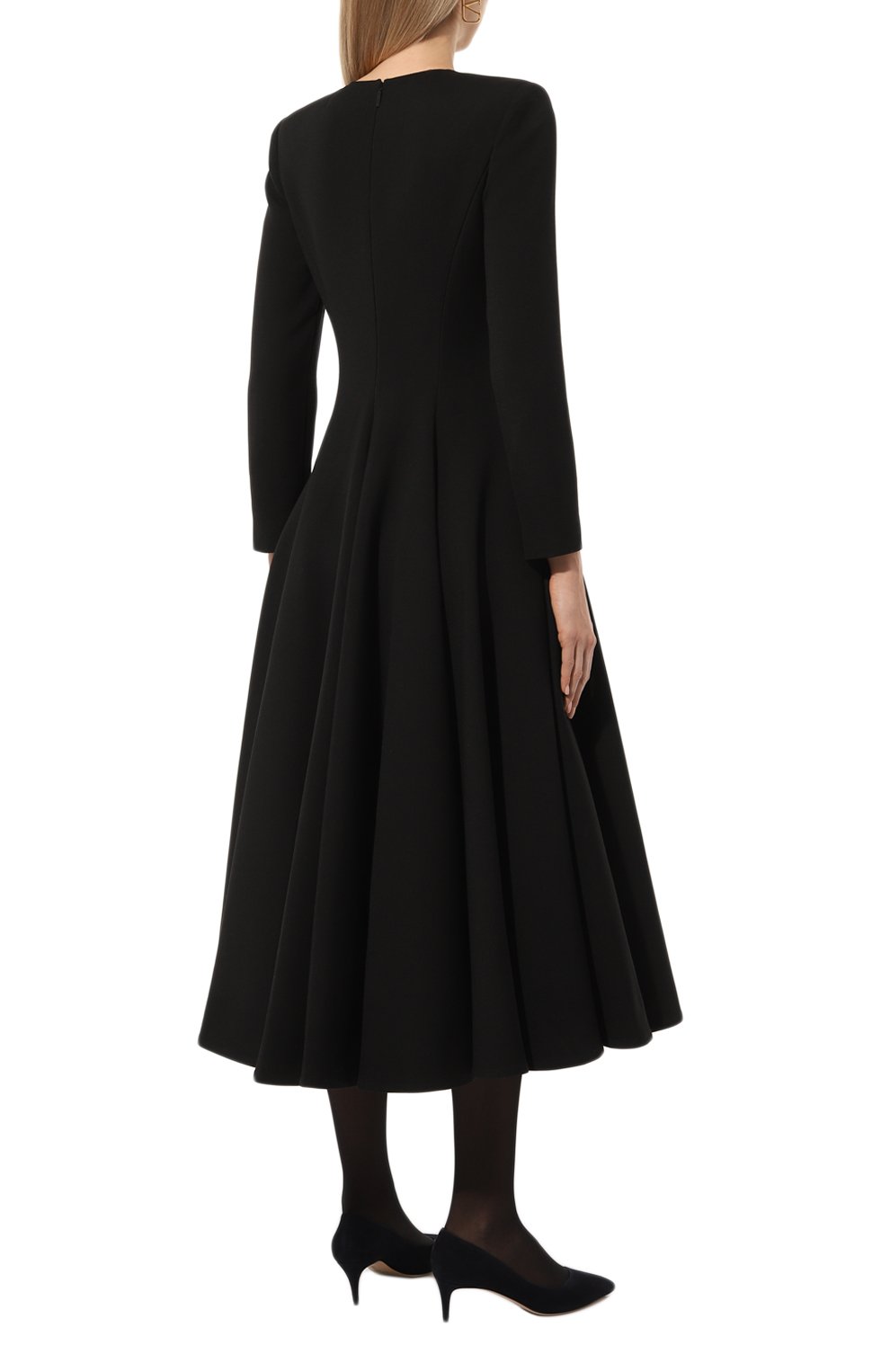 Шерстяное платье VALENTINO, арт. 5B0VAD458WM, фото 4
