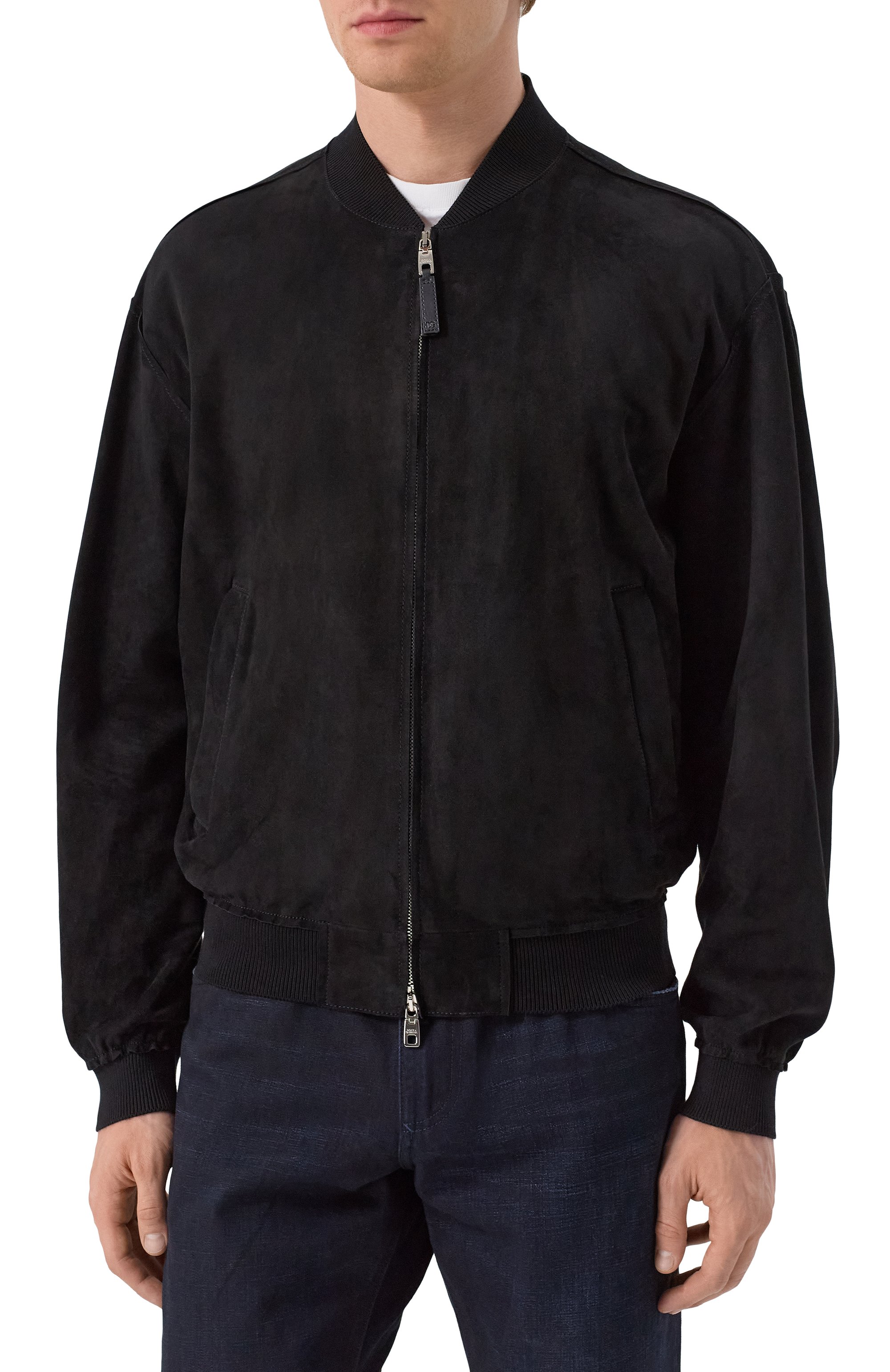Замшевый бомбер DOLCE & GABBANA, арт. G9BL0L/GI913, фото 3