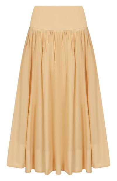 Женская юбка из хлопка и шелка 12 STOREEZ, арт. 137698