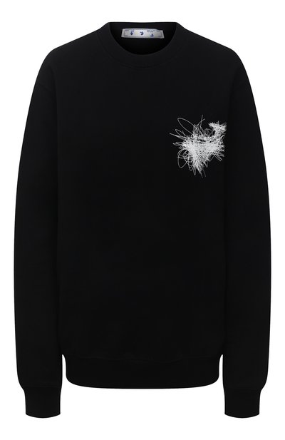 Женский хлопковый свитшот OFF-WHITE, арт. 0WBA055F21JER010