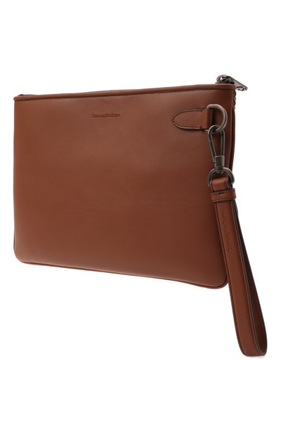 Кожаный клатч ZEGNA, арт. C1778P-LHPBD, фото 3