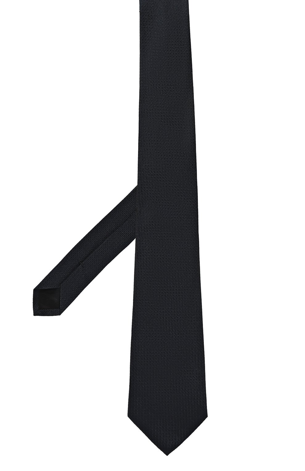 Шелковый галстук LANVIN темно-синего цвета по цене 14100 руб., арт. 6L8150/J5942, фото 3 Шелковый галстук LANVIN, арт. 6L8150/J5942, фото 3