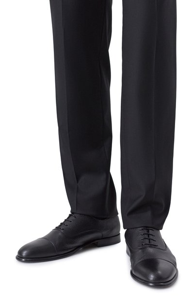 Кожаные оксфорды BARRETT черного цвета по цене 69950 руб., арт. 261U046.3/CERV0, фото 3 Кожаные оксфорды BARRETT, арт. 261U046.3/CERV0, фото 3