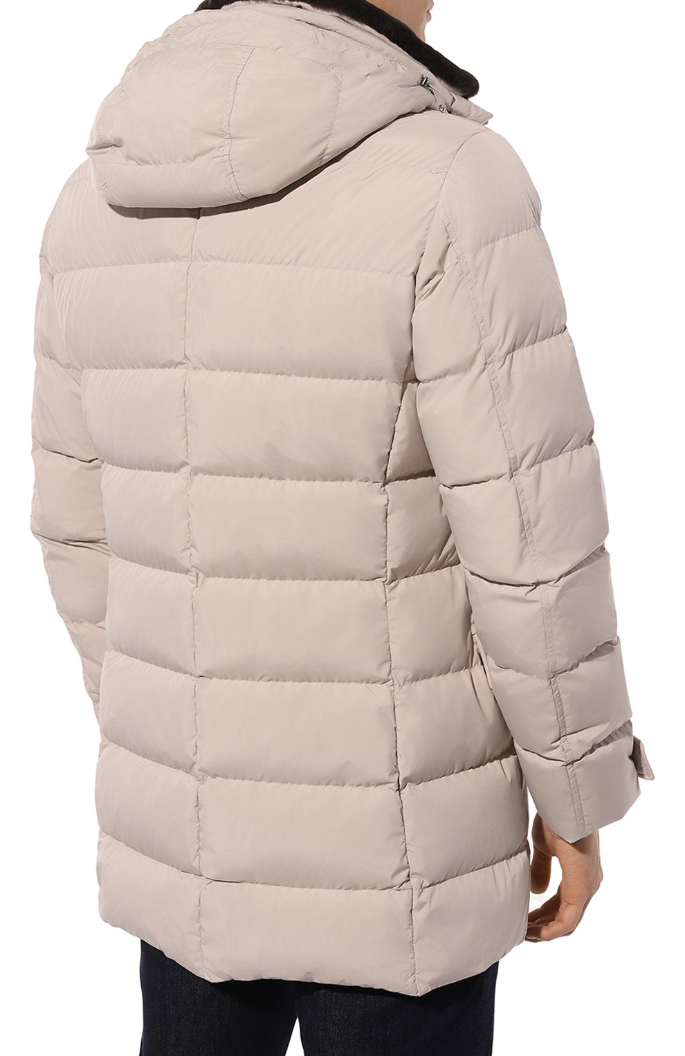 Пуховик saturno-stp с воротником из овчины MOORER, арт. 0NRUTA-STP_SET, фото 4