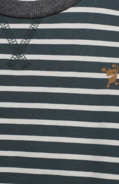 Хлопковый свитшот SANETTA, арт. 10140, фото 3