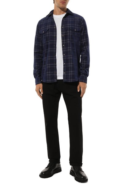 Кожаные дерби WOOLRICH, арт. WFM232.070.1110, фото 2