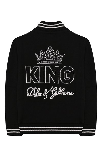 Шерстяной кардиган DOLCE & GABBANA, арт. L4KW35/JAVPH/8-14, фото 2