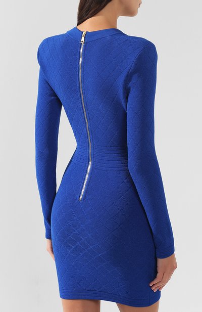 Платье из вискозы BALMAIN, арт. SF16262/K462, фото 4