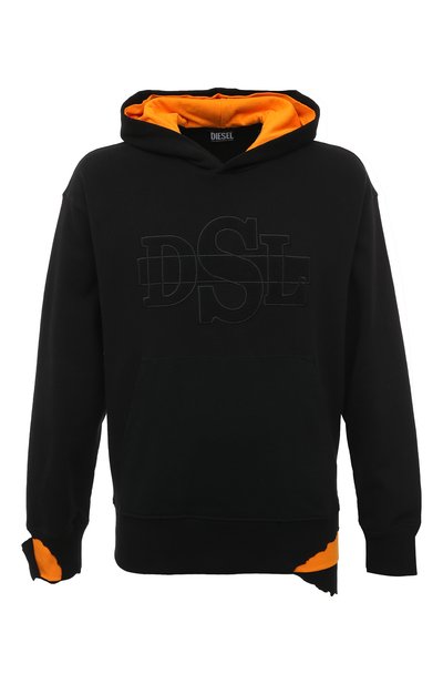 Хлопковое худи DIESEL, арт. A08565/0DFAF, фото 1