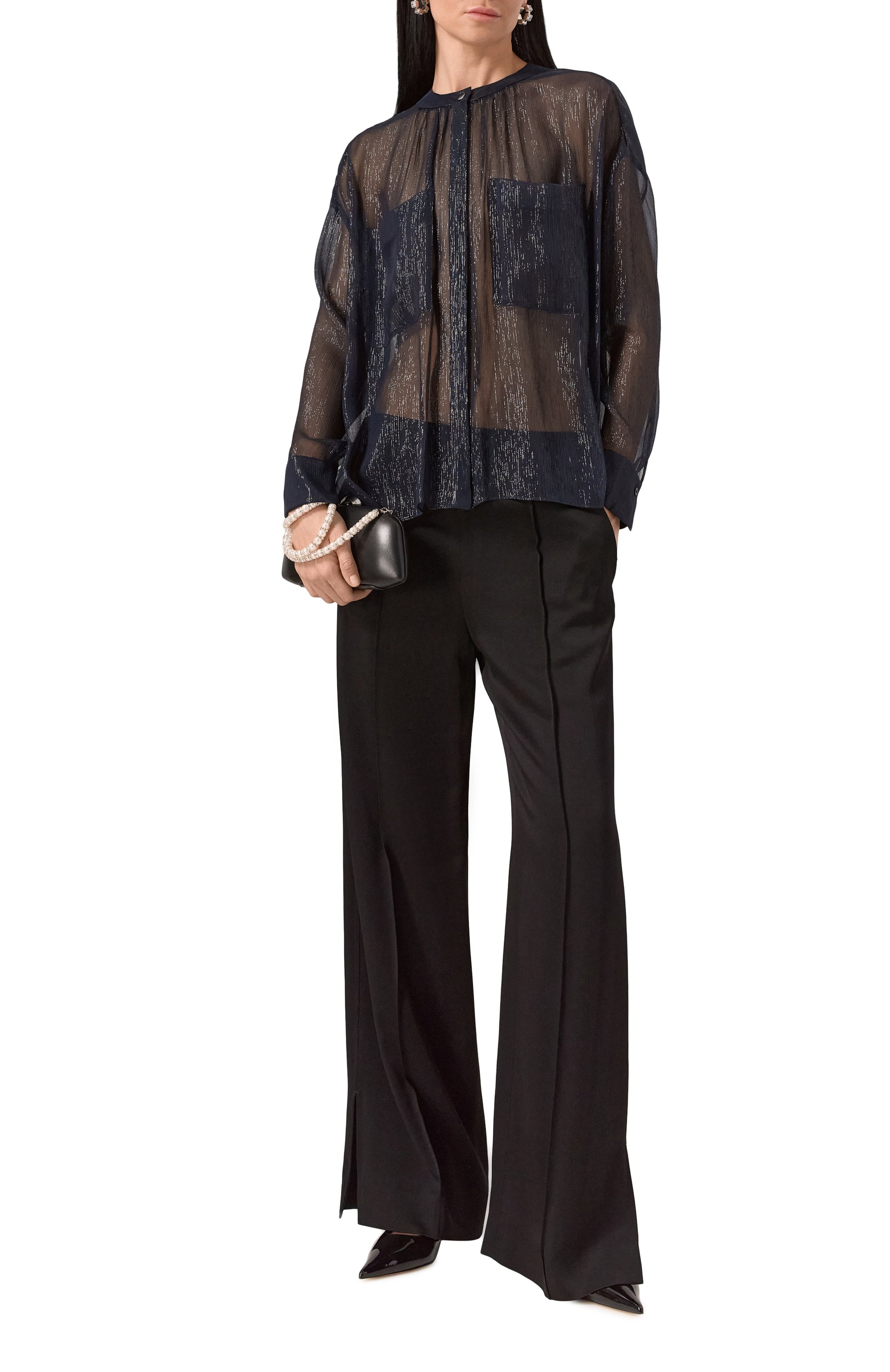 Шелковая блузка DOROTHEE SCHUMACHER, арт. 849506, фото 2