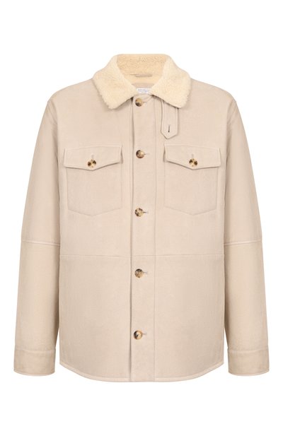 Мужская дубленка из овчины BRUNELLO CUCINELLI, арт. MPMTU2005