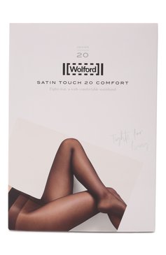 Женские колготки satin touch 20 WOLFORD бежевого цвета, арт. 14776 | Фото 1 (Материал внешний: Синтетический материал; Материал сплава: Проставлено; Нос: Не проставлено)