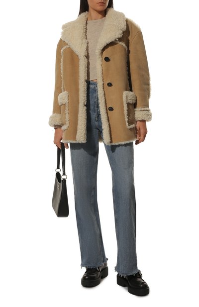 Дубленка из овчины MIU MIU, арт. MPV791-1ZKQ-F0BH2, фото 2