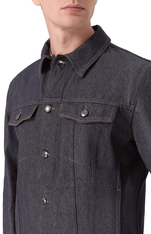 Джинсовая куртка Canali 041073/SG03440 Синий  041073/SG03440 Фото 5