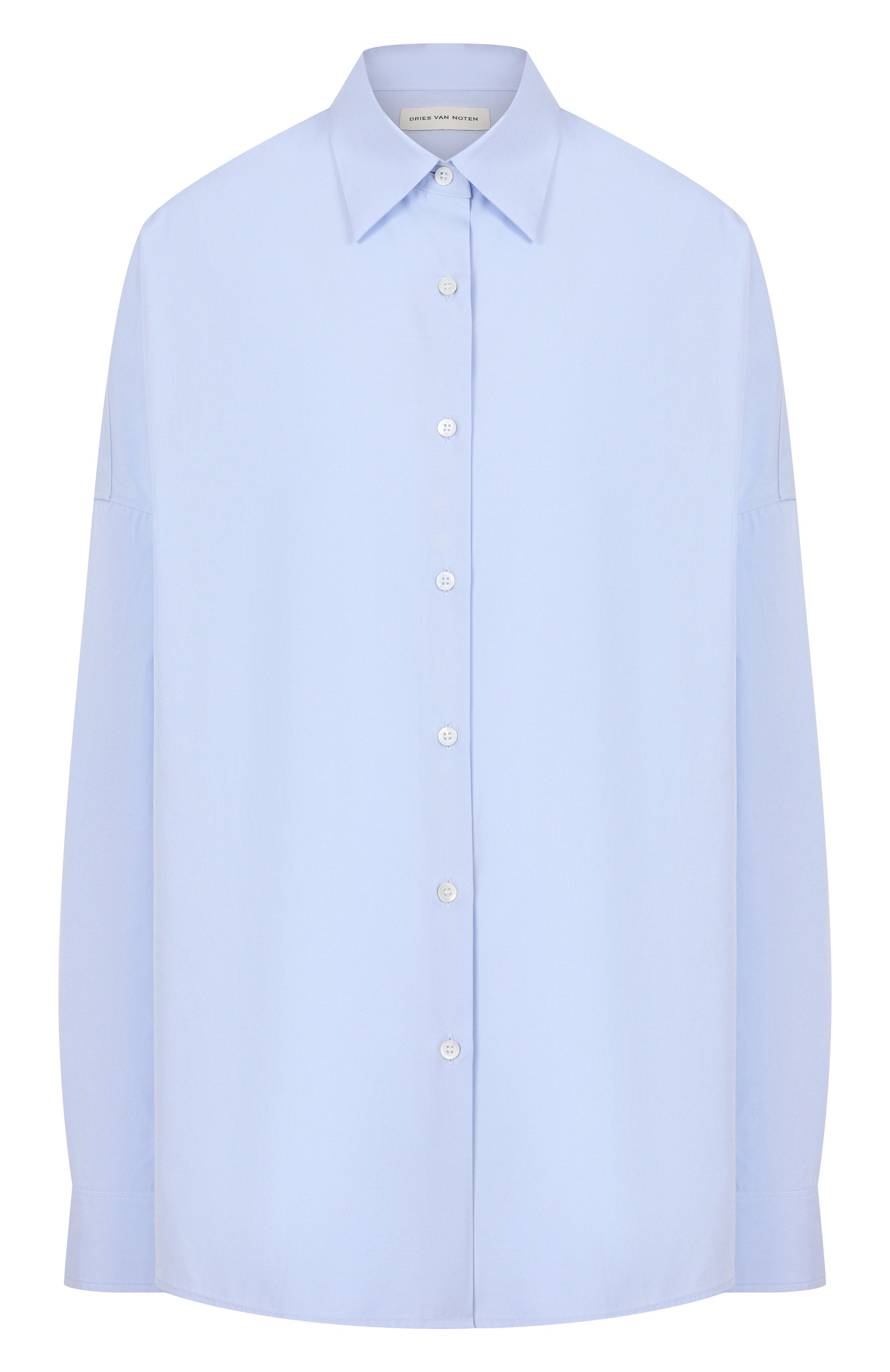 Хлопковая рубашка DRIES VAN NOTEN, арт. 251-010700-1466, фото 1