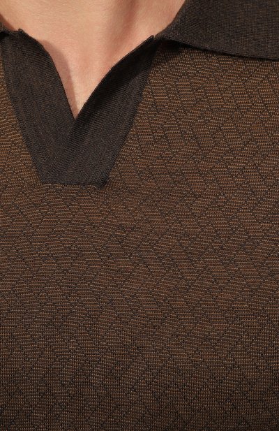 Шерстяное поло CORNELIANI, арт. 94M528-9425189, фото 5