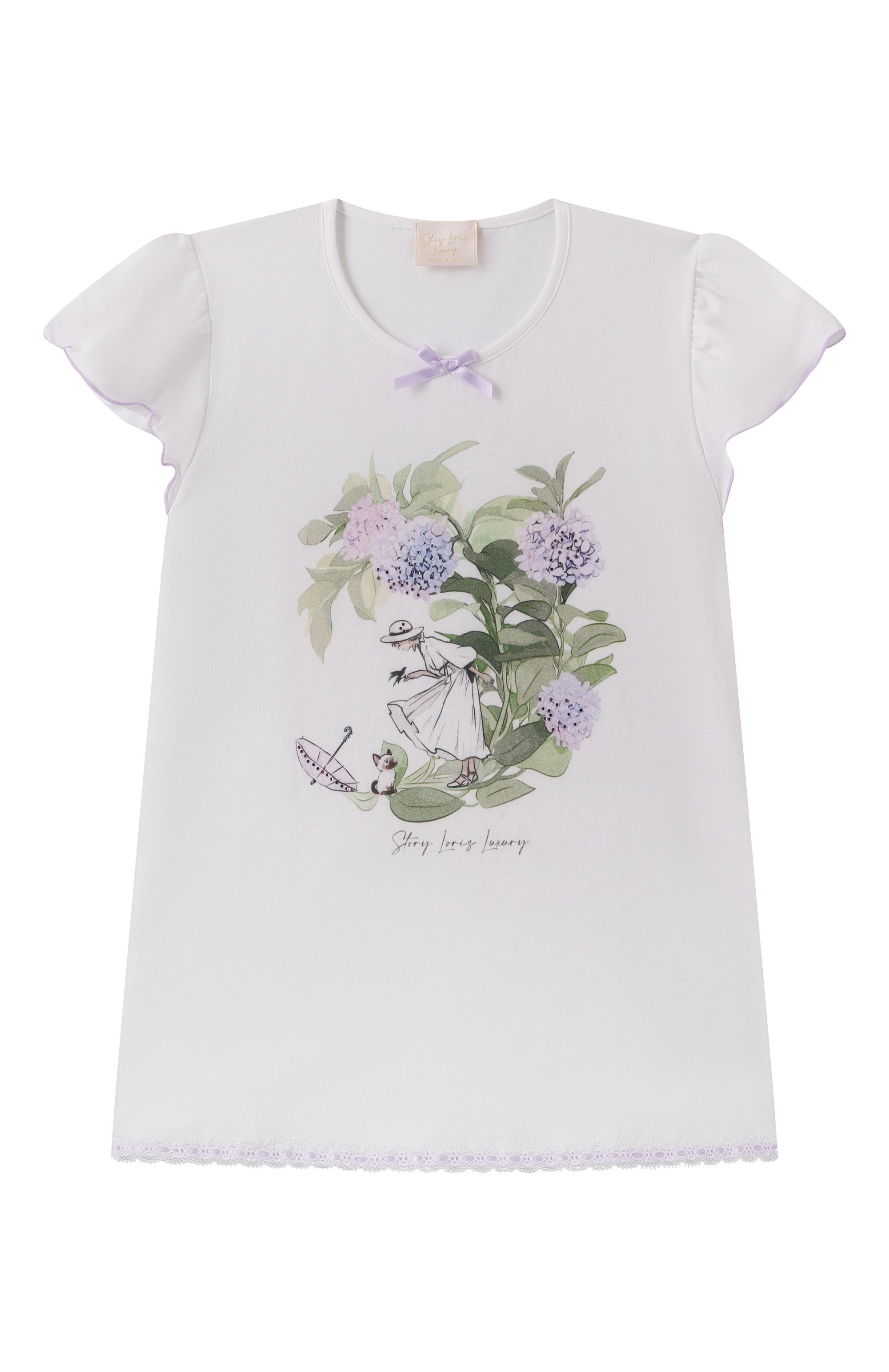 Пижама из хлопка и вискозы STORY LORIS, арт. 35251, фото 2