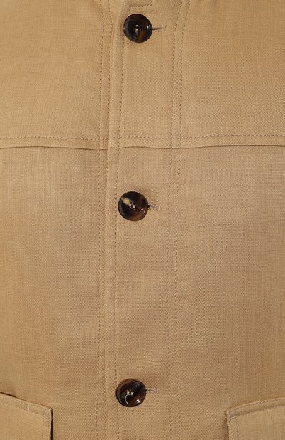 Куртка-рубашка изо льна и хлопка BRIONI, арт. SLS50L/P1101, фото 5