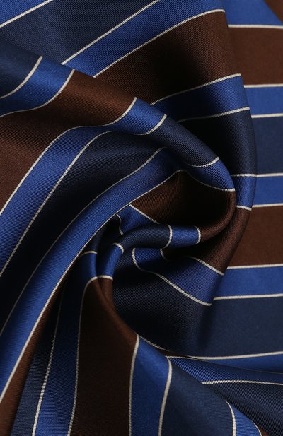 Шелковый платок ALTEA темно-синего цвета по цене 5915 руб., арт. 2268402, фото 2 Шелковый платок ALTEA, арт. 2268402, фото 2