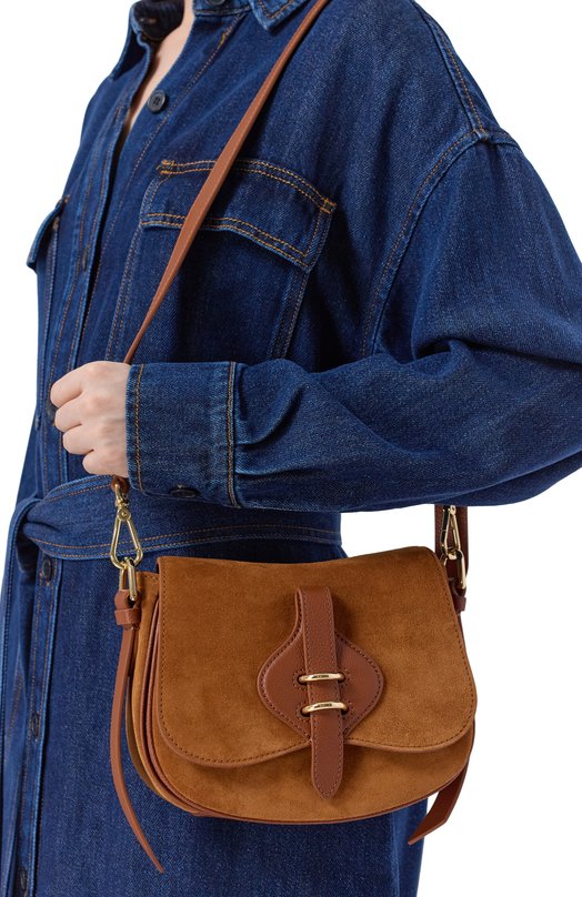 Сумка Mavery small Coccinelle E1 U7H 18 02 01 Коричневый  E1 U7H 18 02 01 Фото 2