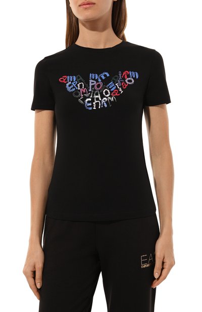 Хлопковая футболка EMPORIO ARMANI, арт. 6D2T7N/2J07Z, фото 3