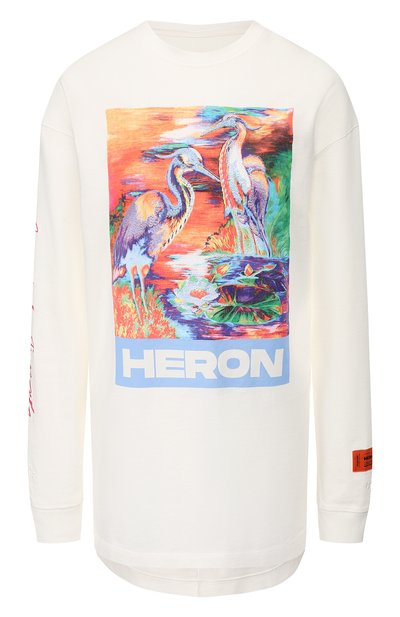 Женская хлопковый лонгслив HERON PRESTON, арт. HWAB010R209130130188