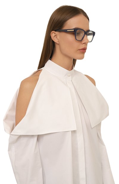 Оправа CHLOÉ голубого цвета по цене 24950 руб., арт. CH0122 004, фото 2 Оправа CHLOÉ, арт. CH0122 004, фото 2