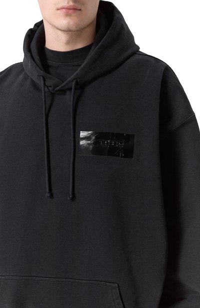Хлопковое худи VETEMENTS, арт. ME76HD147B/1302 M0LLET0N, фото 5