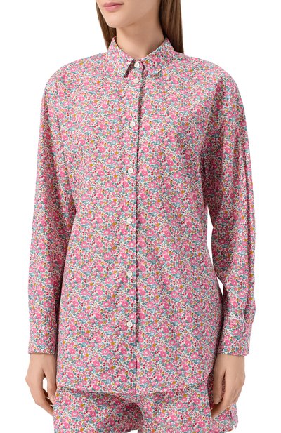 Хлопковая рубашка MC2 SAINT BARTH, арт. STBW BRIGITTE/00371H, фото 3