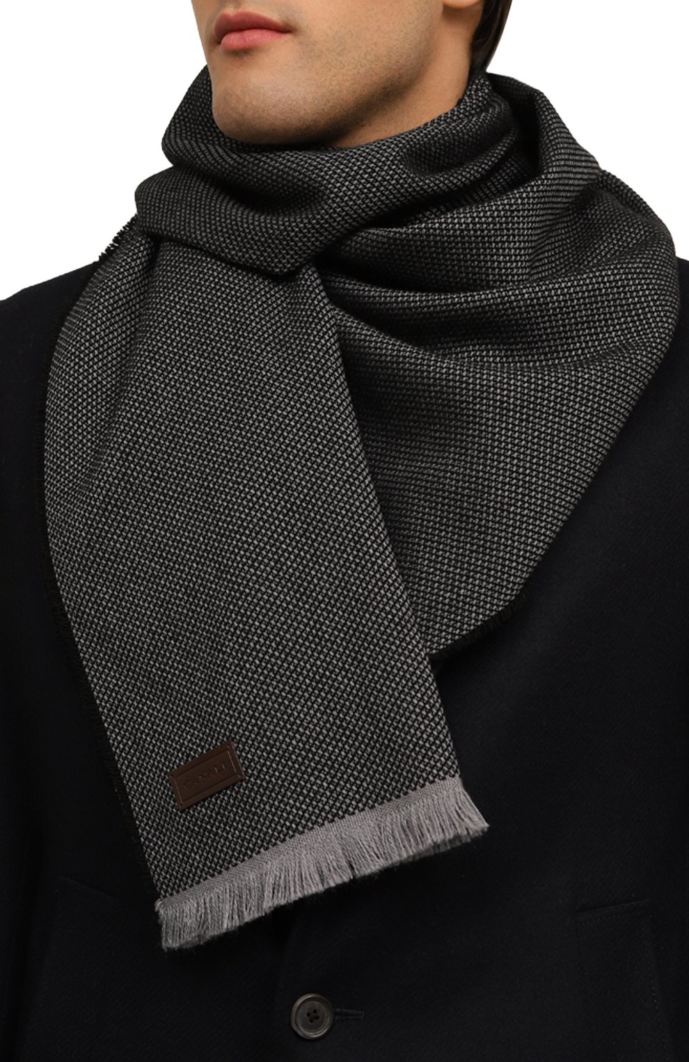 Шарф из кашемира и шерсти CANALI, арт. 06/TF00286, фото 2