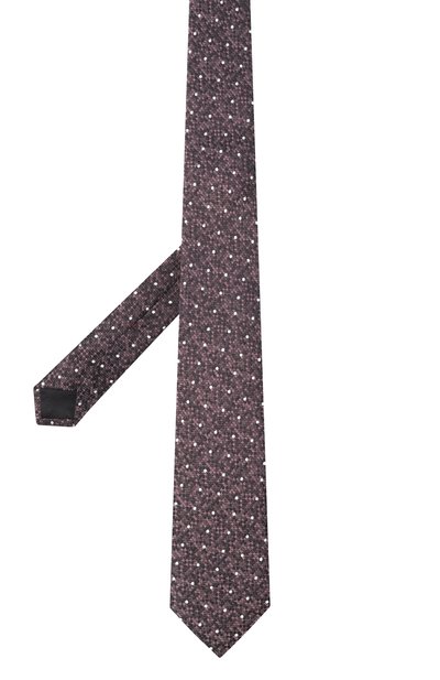 Шелковый галстук ZILLI коричневого цвета по цене 38600 руб., арт. CRAV02M0600VGTCH0, фото 3 Шелковый галстук ZILLI, арт. CRAV02M0600VGTCH0, фото 3