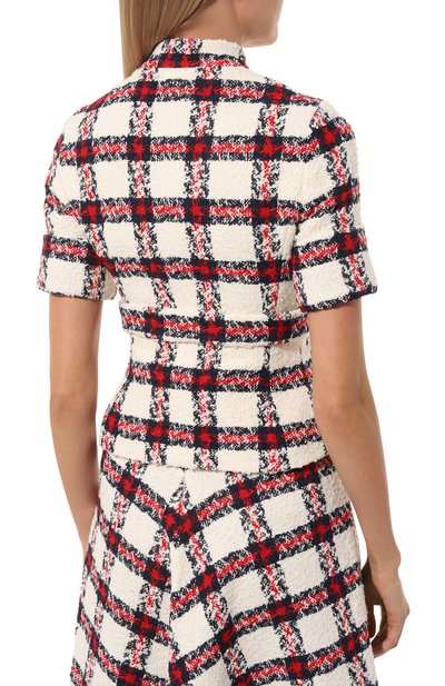 Жакет GUCCI разноцветного цвета по цене 285120 руб., арт. 657056 ZAGLK, фото 4 Жакет GUCCI, арт. 657056 ZAGLK, фото 4