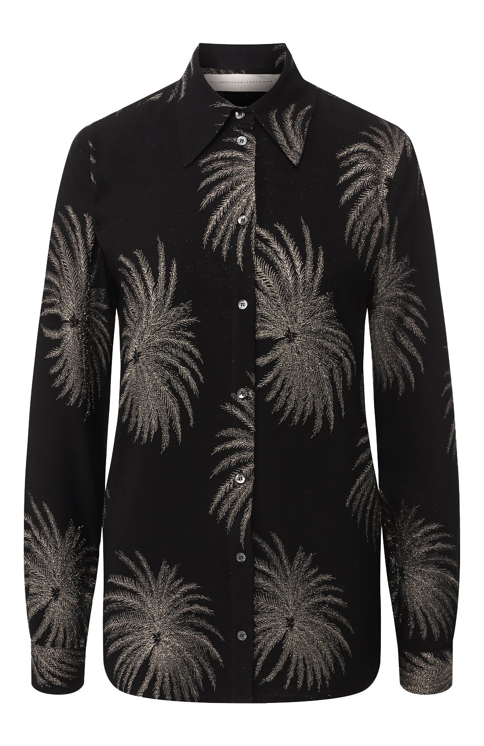 Блузка из вискозы VICTORIA, VICTORIA BECKHAM, арт. SHVV 143A PSS19 LUREX JACQUARD, фото 1