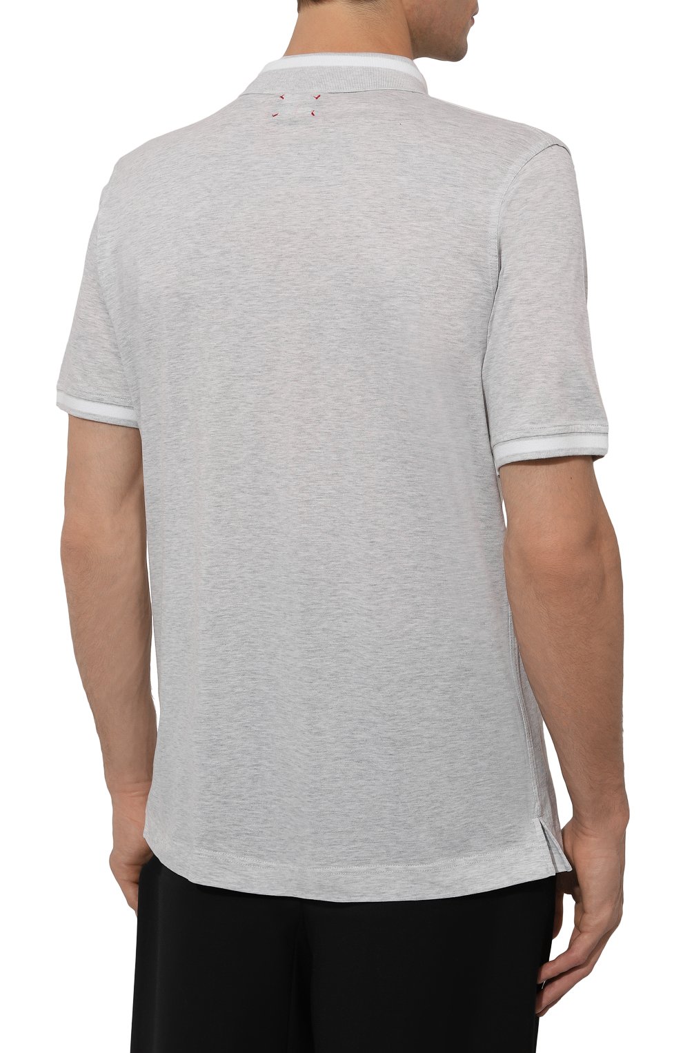 Хлопковое поло KITON, арт. UMK1172V4, фото 4