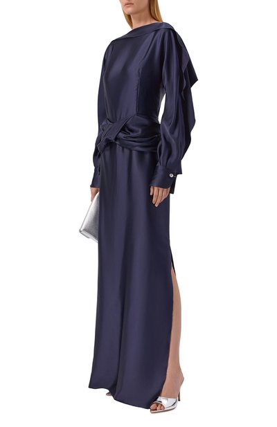 Женское атласное платье LANVIN, арт. RW-DR0042-6245-P26