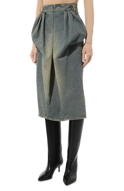 Джинсовая юбка MAISON MARGIELA, арт. SI0MA0006/S30561, фото 3