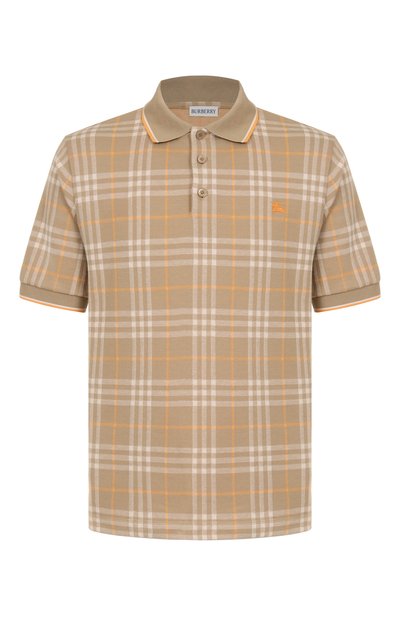 Мужское хлопковое поло BURBERRY, арт. 8110102