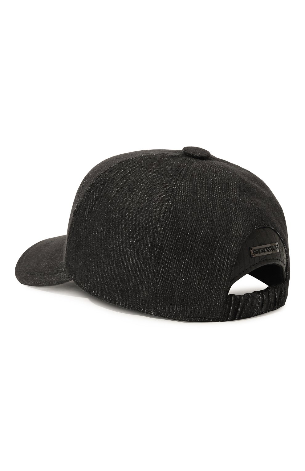 Бейсболка с отделкой из кожи аллигатора STEFANO RICCI, арт. MCV24AL16E/L0004Q, фото 3