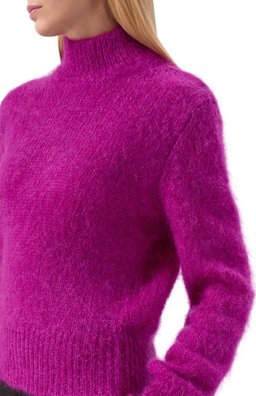 Шерстяной свитер Dries Van Noten 252-011249-2733 Розовый  252-011249-2733 Фото 5