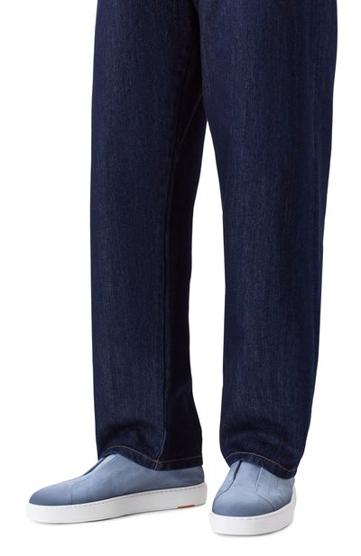 Замшевые кеды cleanic SANTONI, арт. MBCG21995BARTFEH, фото 3