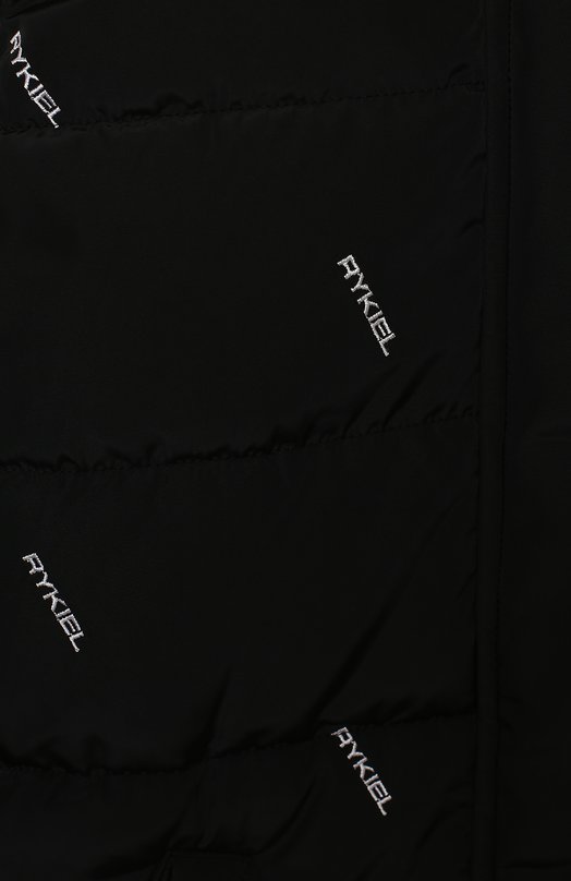 Утепленное пальто Sonia Rykiel Enfant Чёрный, фото 3