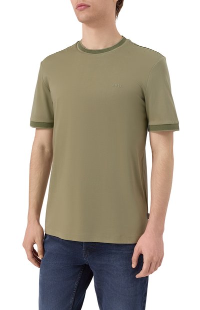 Хлопковая футболка BOSS, арт. 50543858, фото 3