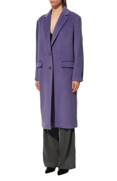 Пальто CHAPURIN сиреневого цвета по цене 135000 руб., арт. CT1/19256/27608-м/FW22-23, фото 3 Пальто CHAPURIN, арт. CT1/19256/27608-м/FW22-23, фото 3