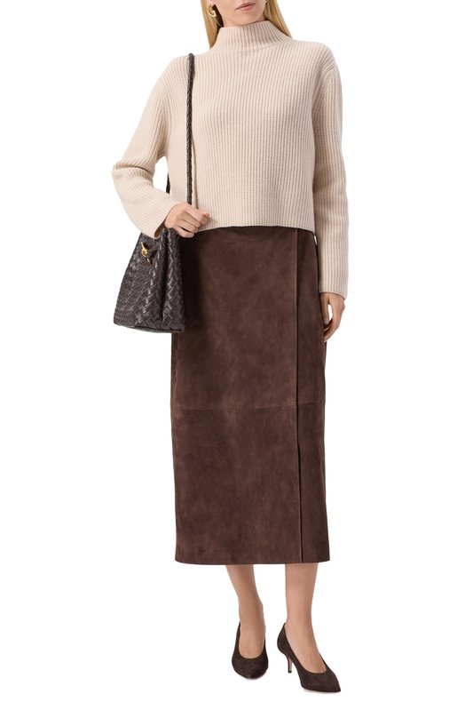 Кашемировый свитер MVST MKNSW035/ME24078 Бежевый  MKNSW035/ME24078 Фото 2